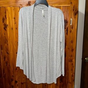 Isaac Lieu Gray Lightweight Jacket Medium